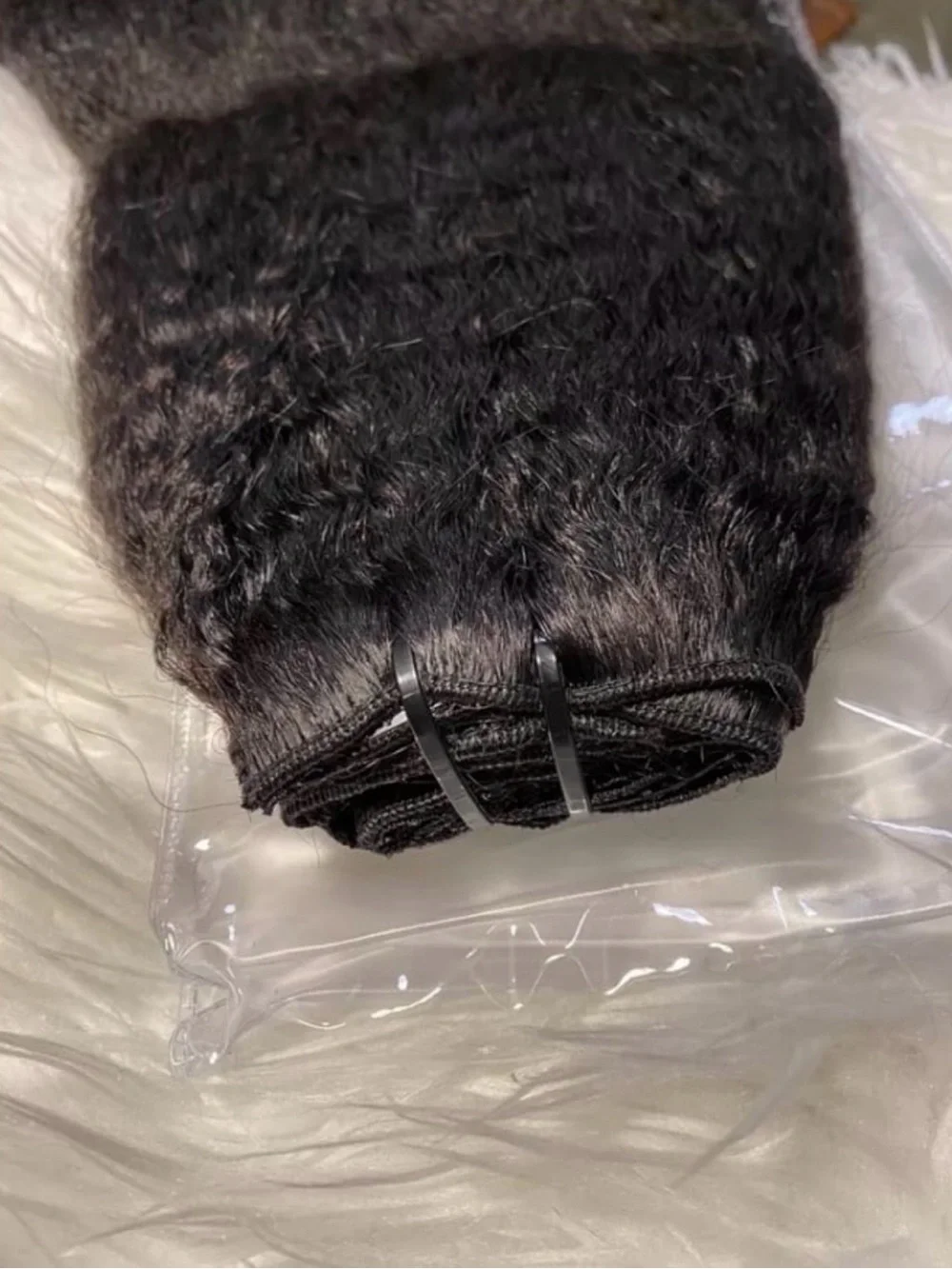 Double Weft Human Hair Extensions Clip in 100% Real Remy Hair Full Head 16 Inch